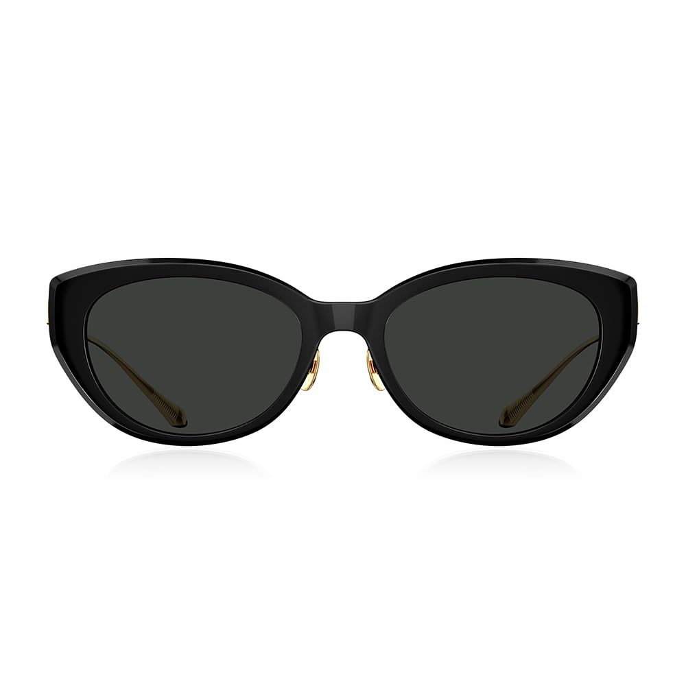 BOLON Women Lady Trendy Cat Eye Polarized Sunglasses BL5097 Bhaktapur 54mm, Exclusive Eyewear Brand of EssilorLuxottica