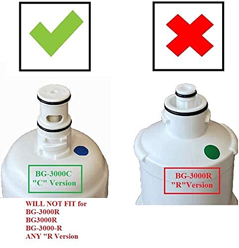 American Filter Company®, water filter, Model # AFC-APH-1200-2-12000SKC, Compatible with Body Glove(R) BG-1000 BG-1000C Filters New American Filter Company® Model # AFC-APH-1200-2-12000SC 1-Filter