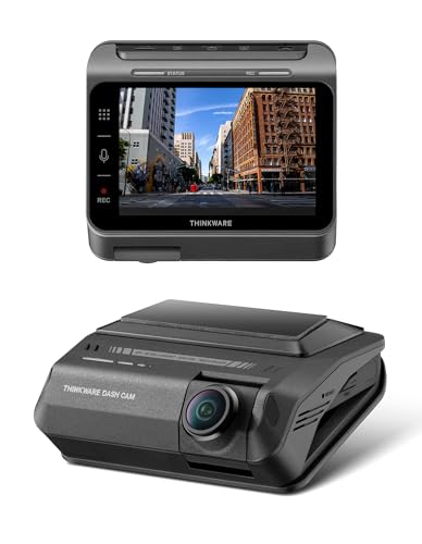 THINKWARE ARC900 2CH 4K HDR Dual Dash Cam Front and Rear - 4K+2K STARVIS 2, Super Night Vision 4.0, Low Power Parking Mode, 3.5" IPS Touchscreen, 5GHz Wi-Fi, GPS (64GB MicroSD & Hardwiring Cable Incl)