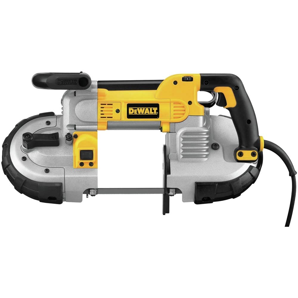 DEWALT - GID-298457 Portable Band Saw, Deep Cut, 10 Amp, 5-Inch (DWM120) Black/Yellow