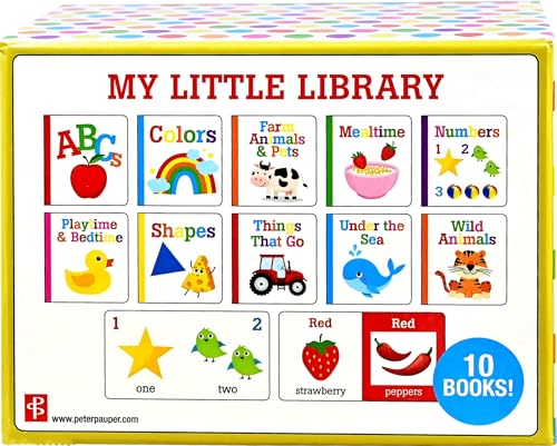 My Little Library of Board Books (10 Book Set in Slipcase)