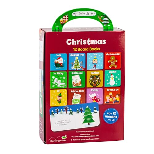 My Little Library: Christmas (12 Board Books)