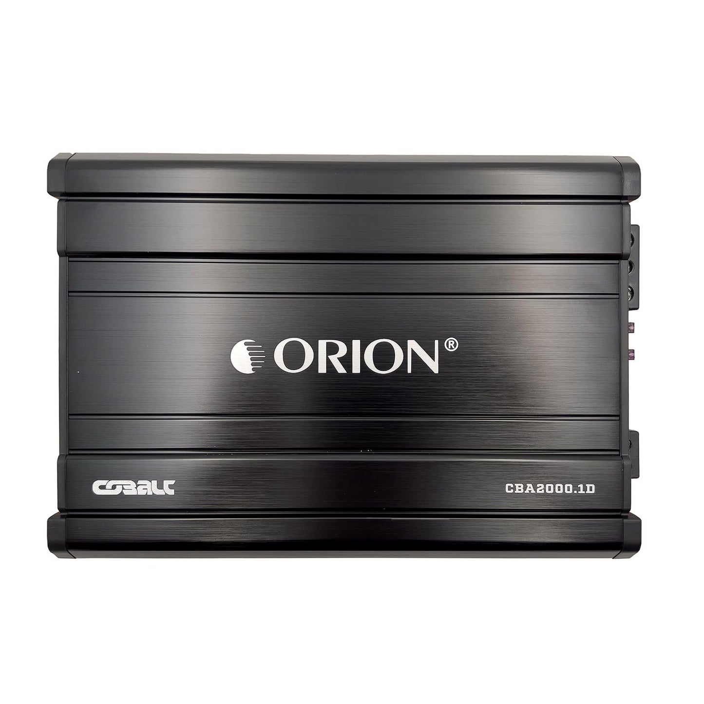 Orion Cobalt CBA2000.1D Monoblock 1-Channel Class D Amplifier for Car Subwoofer, 2000W Max, 500W RMS, 1/2/4 Ohm Stable, Adjustable Low Pass with Bass Boost, MOSFET Power Supply, Bass Knob Included