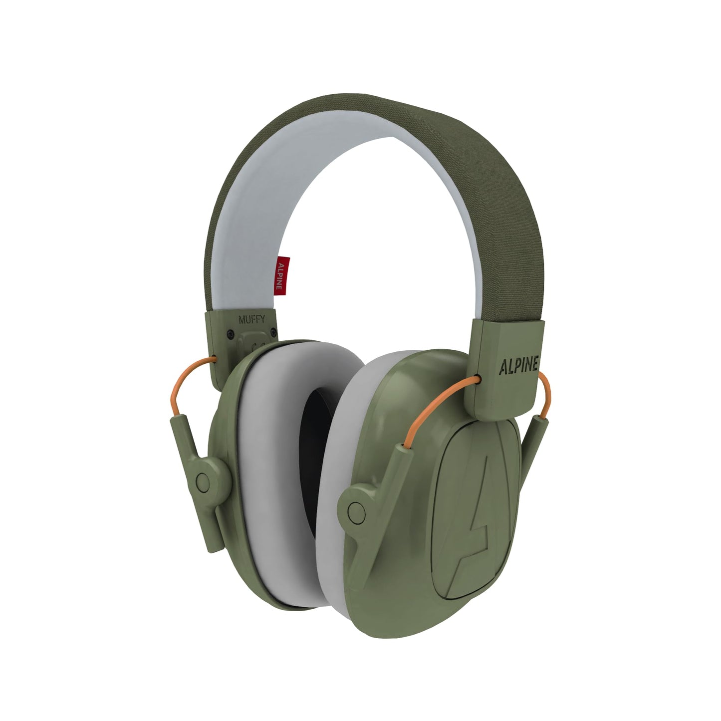 Alpine Muffy Kids - Hearing Protection - CE & ANSI Certified - Adjustable for Ages 3-16 years - Noise Cancelling Headphones - 25dB Sound Reduction Ideal for Protection and Concentration Aid – Green