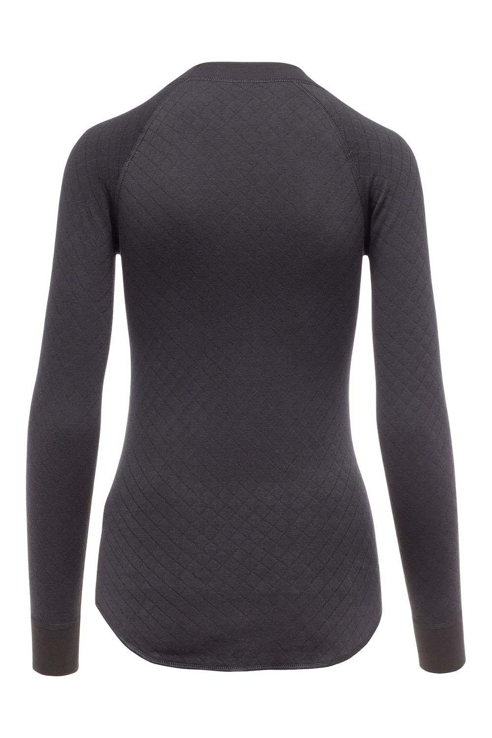 Thermowave 3in1 Merino Wool Women's Base Layer - Thermal Shirts for Women - Merino Wool Underwear Long Sleeve 330 GSM Quick Dry Extra Warm, Anthracite, S