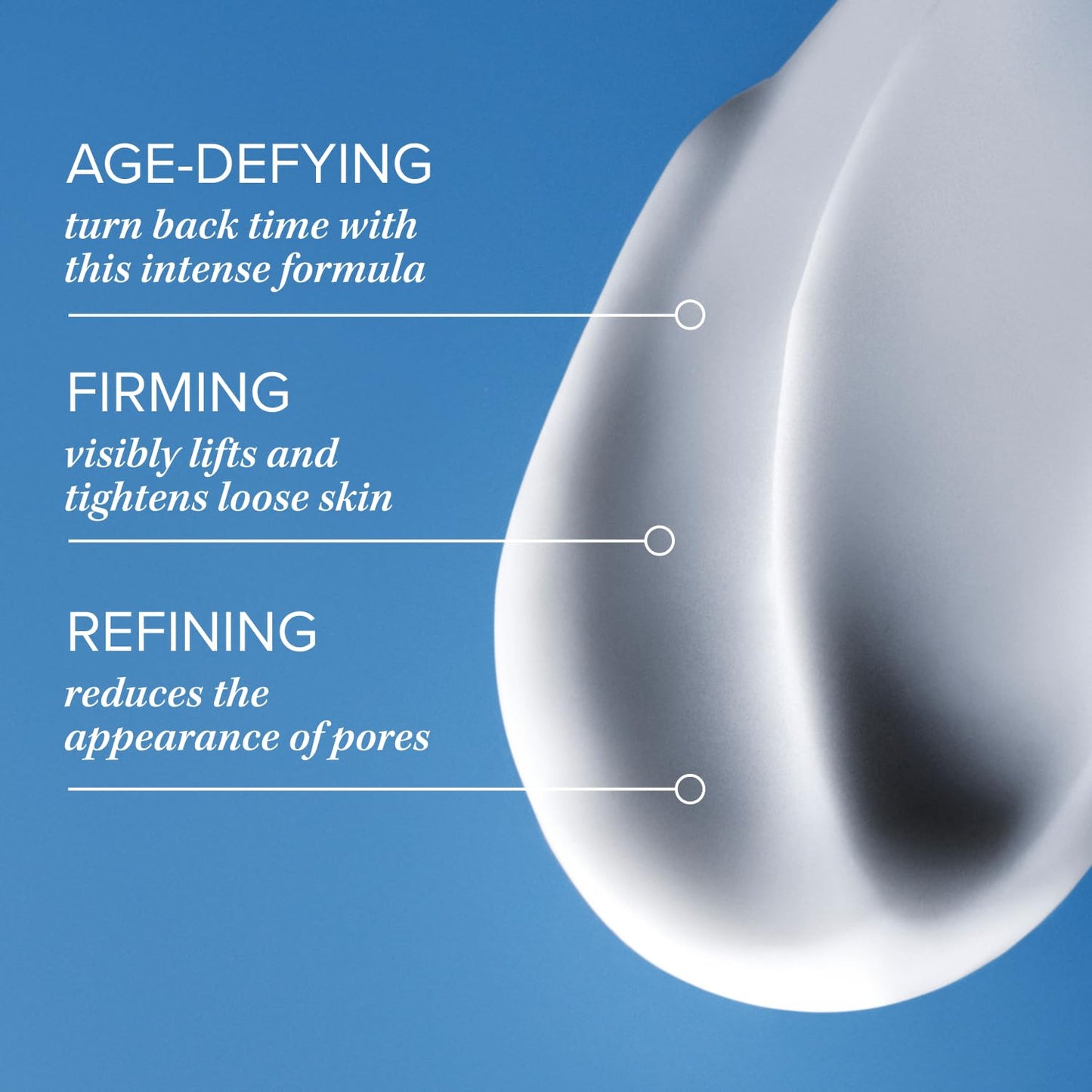 iS CLINICAL Firming Complex; Tightens and firms skin on face, neck and décolleté. Plumps fine lines and wrinkles; Anti-Aging