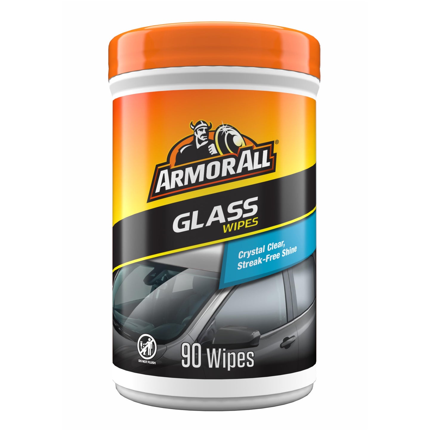 Armor All Protectant, Glass and Cleaning Wipes, Gifts for Dad, Interior Car Cleaner and Exterior Care, 30 Count Each (Pack of 3)
