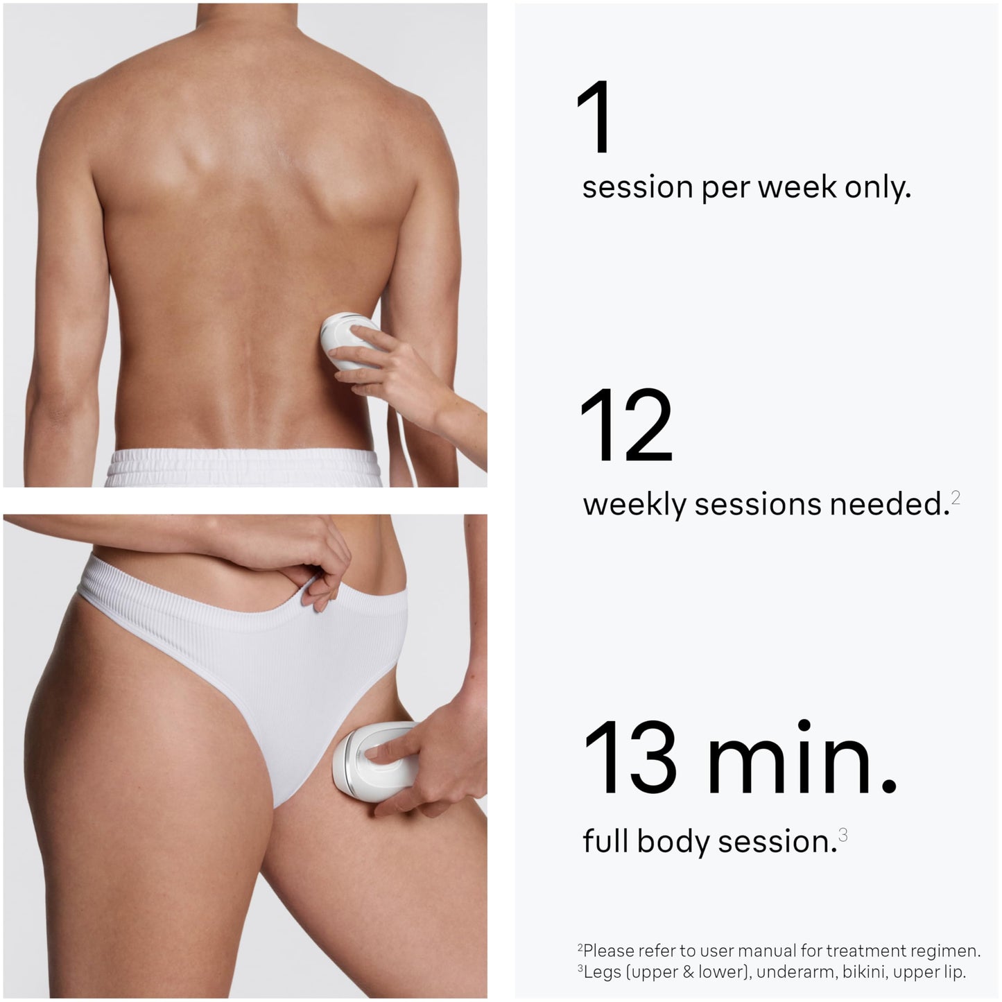 Braun IPL Mini, Silk·Expert Mini, IPL Hair Removal for Women and Men, Permanent Laser Hair Reduction At-Home, IPL1115