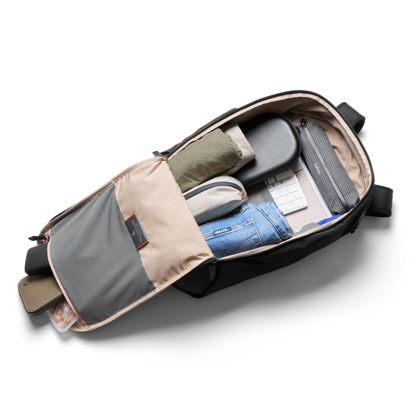 Bellroy Transit Workpack (26 liters, laptops up to 16”, tech accessories, gym gear, shoes, water bottle, daily essentials) - Black