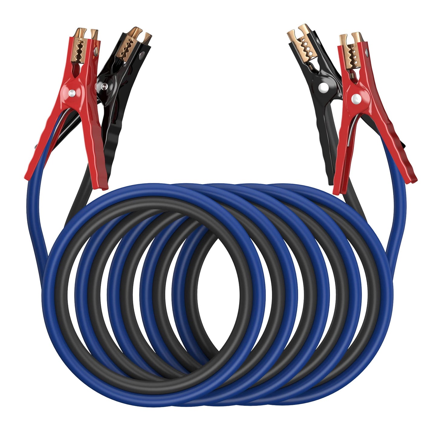 Heavy Duty Jumper Cables - 4 Gauge 20 Feet 600Amp Automotive Booster Cables for Car Battery, for Car, SUV and Trucks, Jumper Cables Kit with Carry Bag, Gloves, Brushes (4 Gauge 20 FT)…
