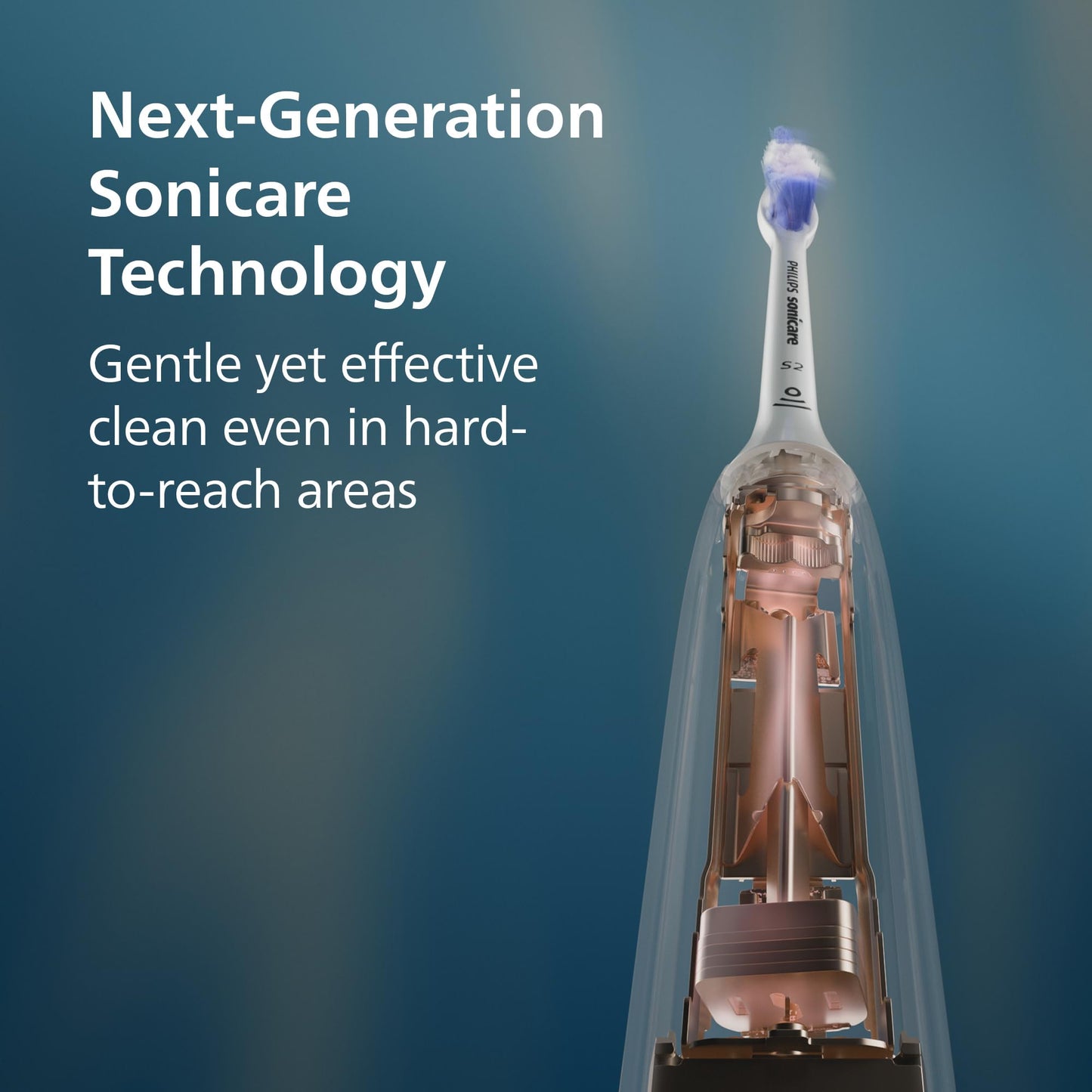 Philips Sonicare 6500 Series Electric Toothbrush - Next-Generation Sonicare Technology, Pressure Sensor, 9 Brushing Settings, SmarTimer, BrushPacer, 21-Day Runtime, Travel Case, Black, HX7411/08