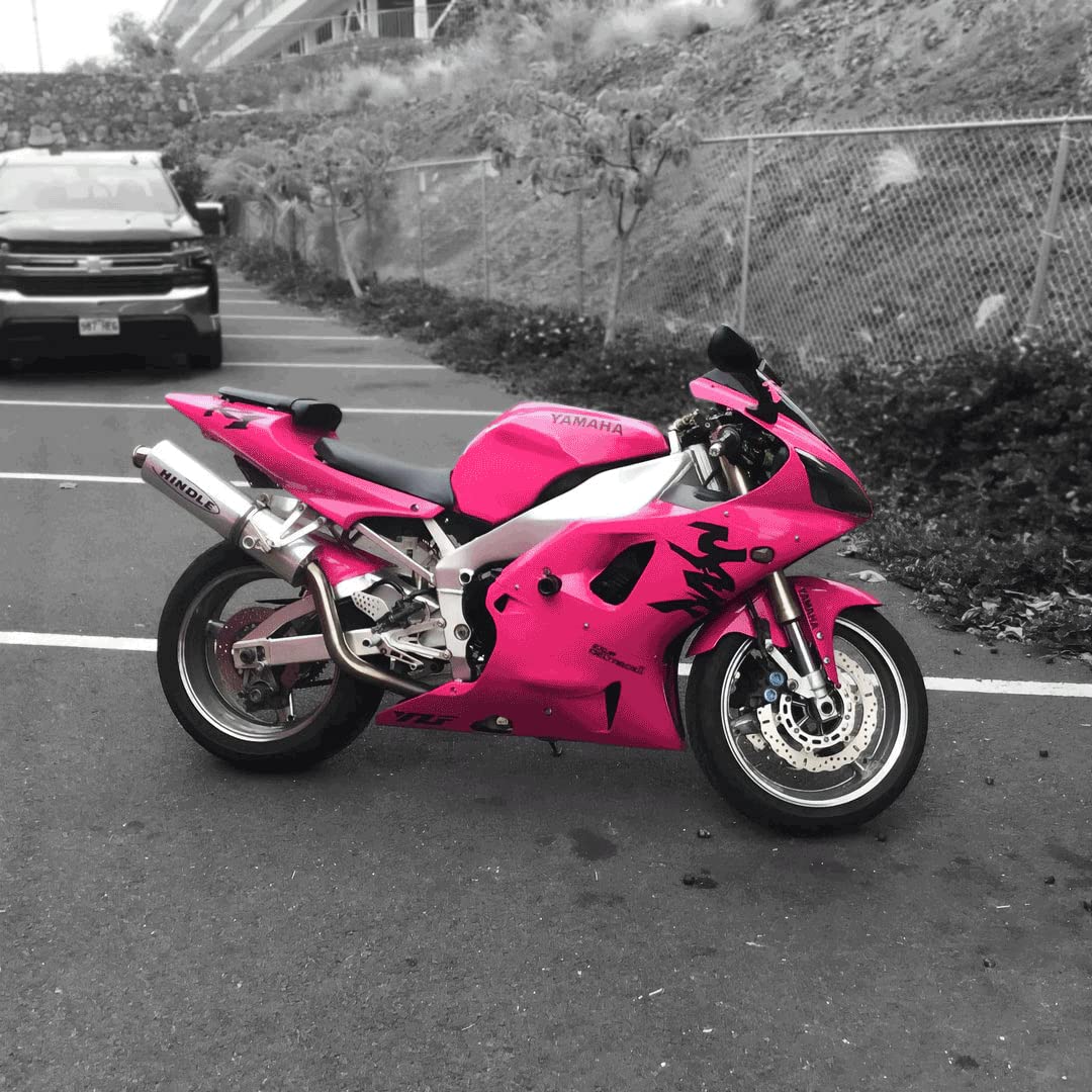 VViViD+ Premium Vinyl Wrap Film (25ft x 5ft, Gloss Muscular Magenta)