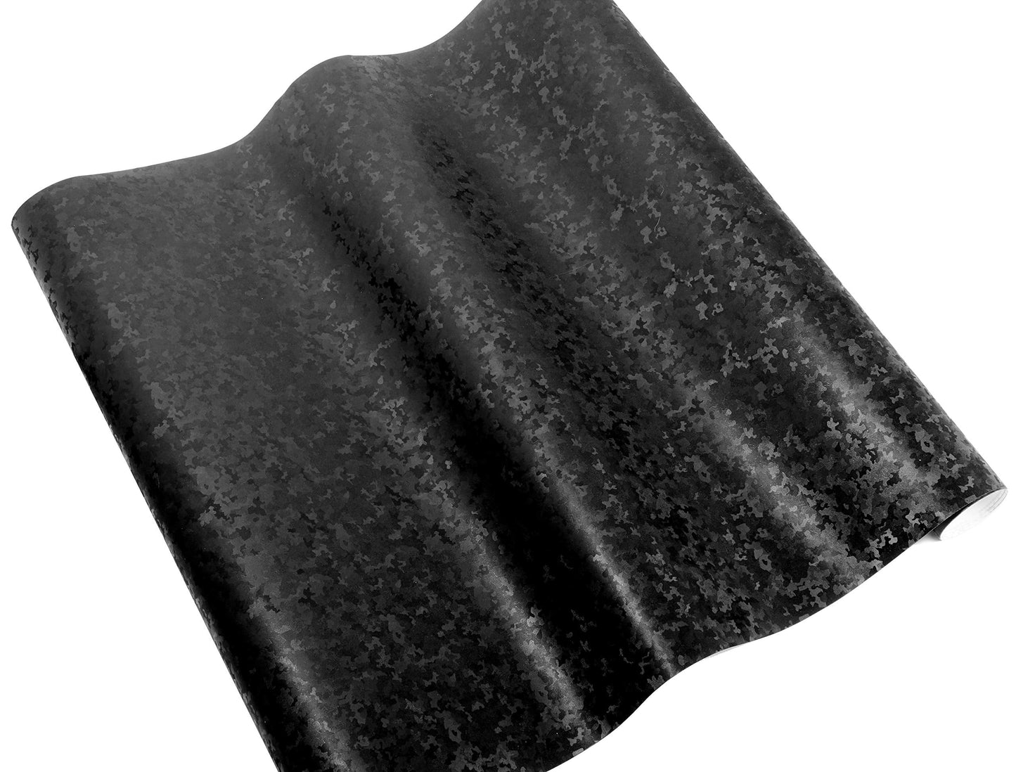 VViViD+ Black Stealth Small Patternless Camouflage Vinyl Wrap Roll (50ft x 5ft)