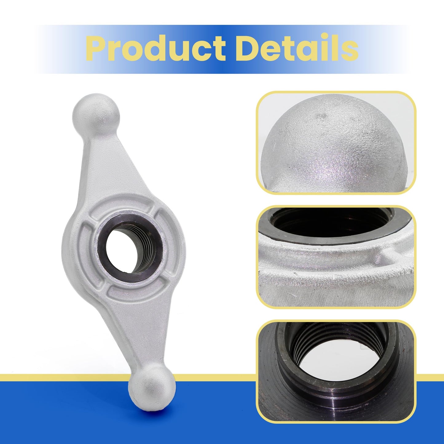 ECOMARK Wheel Balancer Hub Wing Nut fit for Hunter DSP7700 DSP8500 DSP9000 DSP9200 DSP9500 DSP9600 GSP9700 40mm X 8mm Shaft Thread Pitch Replace 812103
