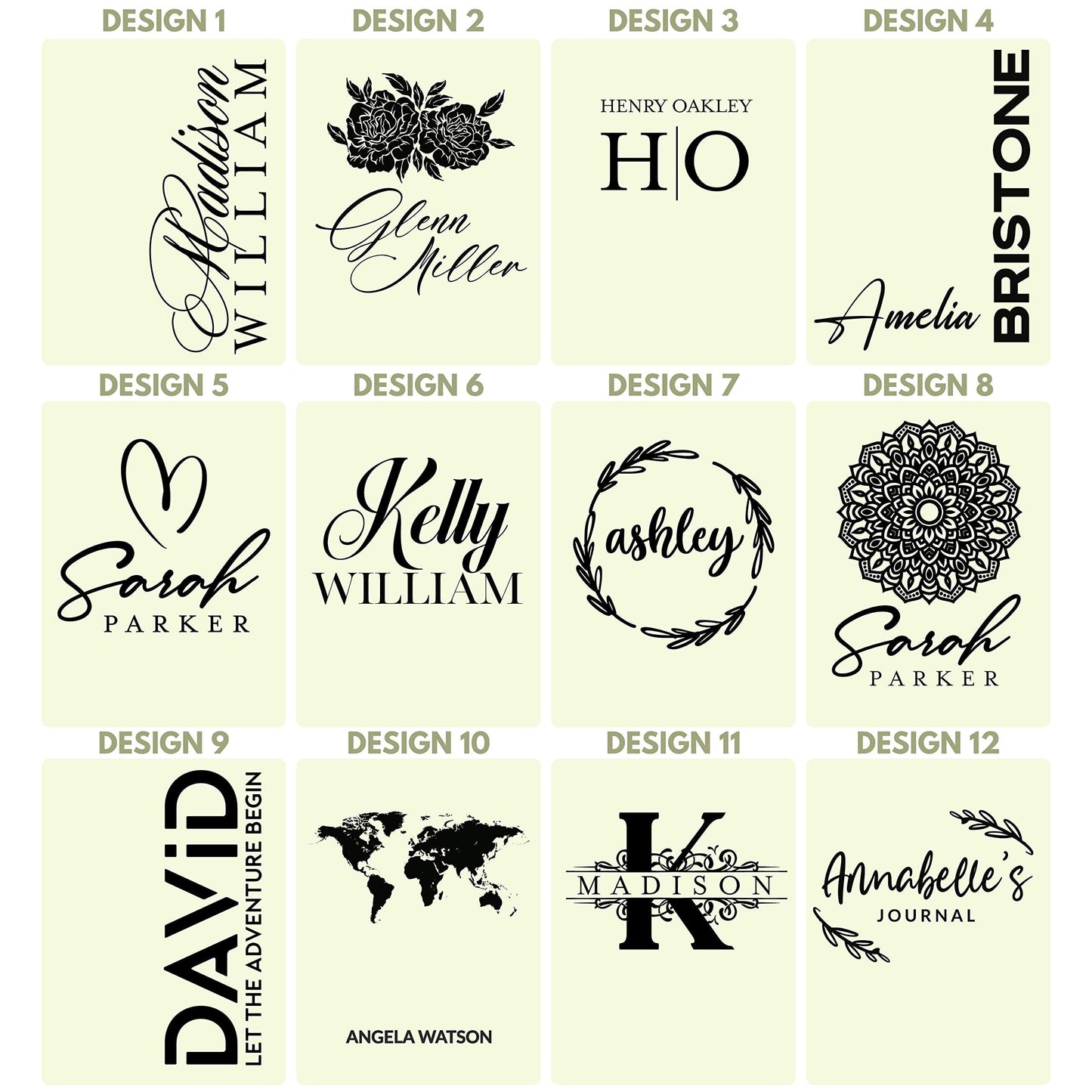 Personalized Leather Journal | Soft Pink, 12 Design | w Text Notebook for Women, Men - Customized Journals to Write In for Women, Diary for Girls - Birthday, Best Friend, Mom, Dad, Office Gift