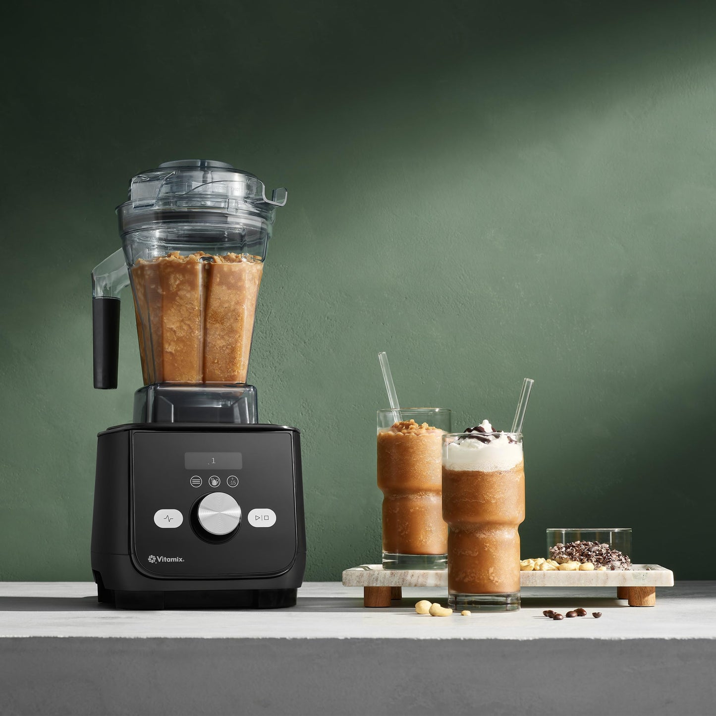Vitamix Ascent X5 Blender with 10 Blending Programs, Self-Cleaning Program, Professional-Grade Blender for Smoothies, Soups and More, Stainless-Steel Blades, 48 Oz Container, Shadow Black