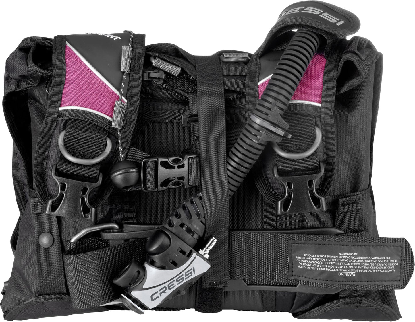 Cressi Travelight, Black/Pink, XS
