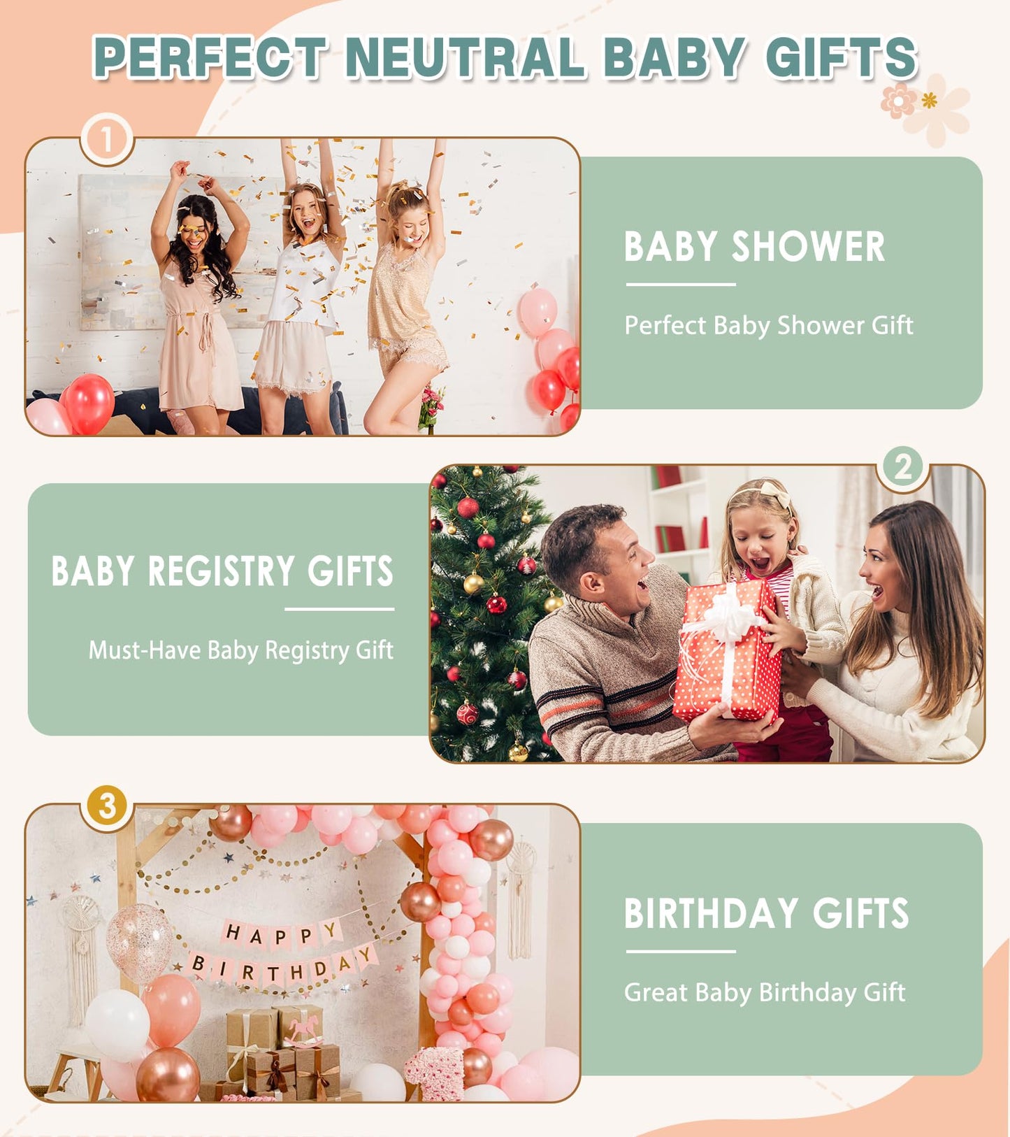 5-in-1 Baby Play Gym and Tummy Time Mat, 12 Learning Cards, Plush Activity Mat with 6 Toys, Baby Gym, Convertible to Ball Pit, Baby Gift, Pink