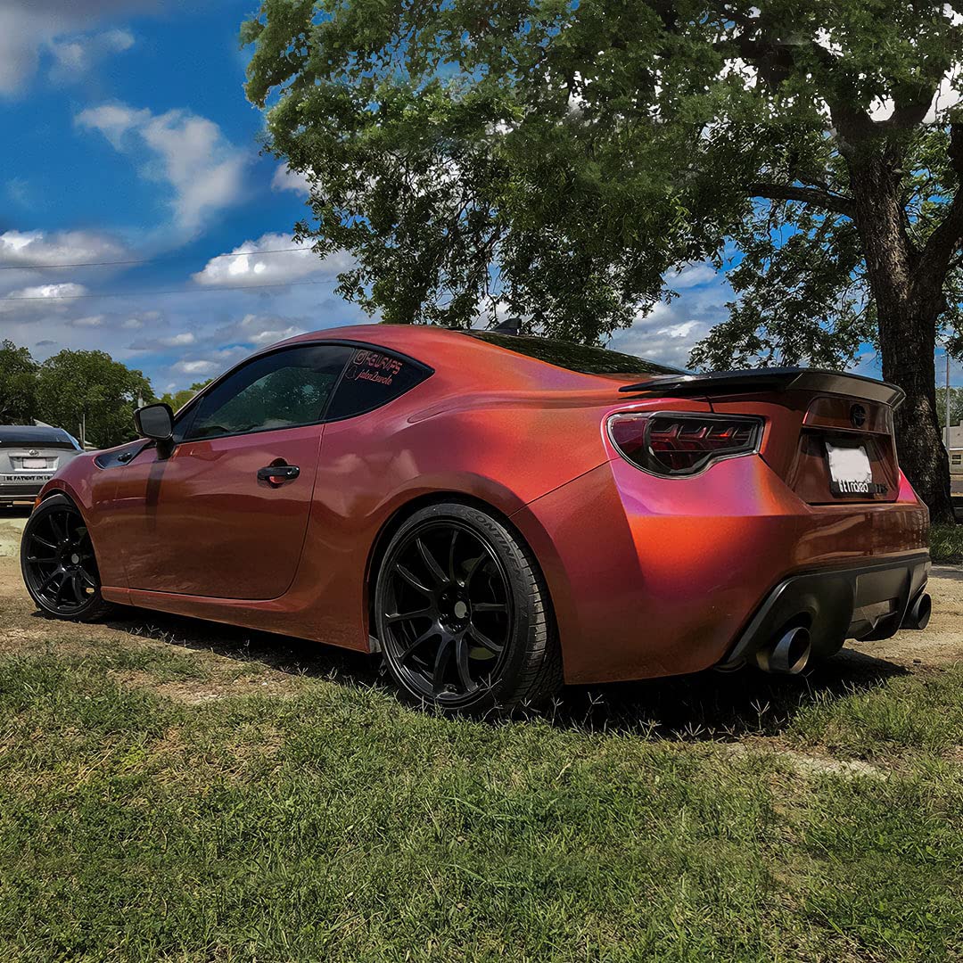 VViViD+ Gloss Psycho Chameleon Copper Premium Vinyl Wrap Film (50ft x 5ft)