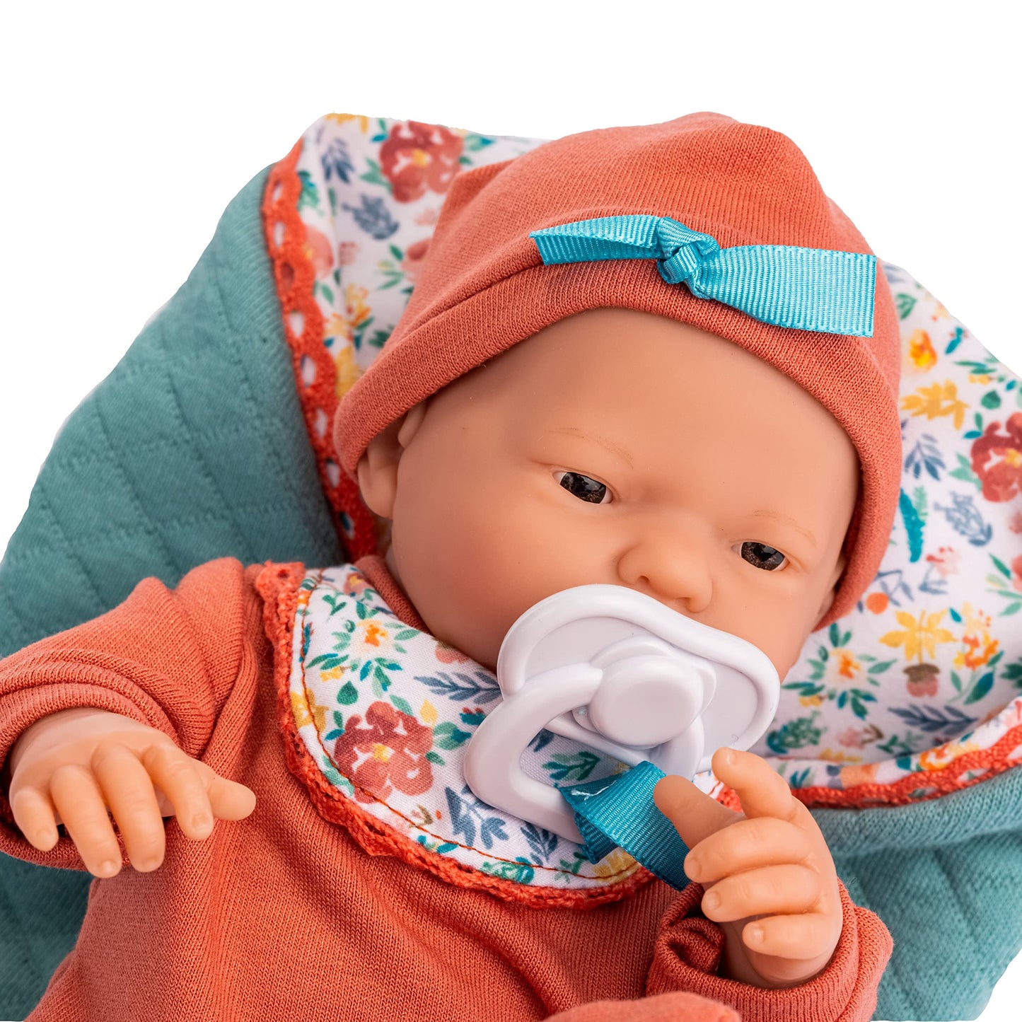 JC Toys - Nature Collection | Original Mini Newborn | Anatomically Correct Real Girl Baby Doll Gift Set | 9.5" All-Vinyl | Designed by Berenguer | Ages 2+