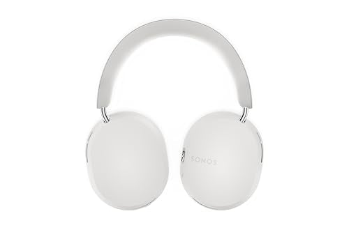 Sonos Ace | Noise Cancelling Wireless Over-Ear Headphones with Bluetooth, 30-Hour Battery Life, Spatial Audio, Dolby Atmos, Dynamic Head Tracking - White (Pack of 2)