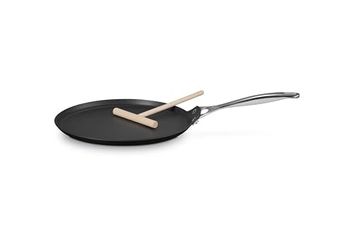Le Creuset Toughened Nonstick PRO Crepe Pan with Rateau, 11"