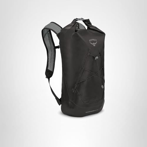 Osprey Transporter 30L Roll Top Waterproof Laptop Backpack, Black