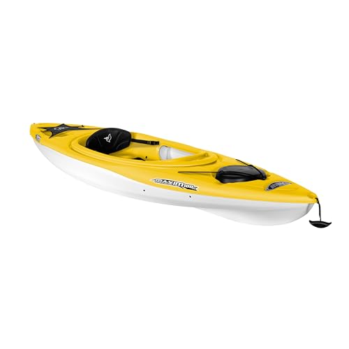 Pelican Maxim 100X Recreational Kayak - Sit-in - Lightweight one Person Kayak - 2023 Version - 10ft
