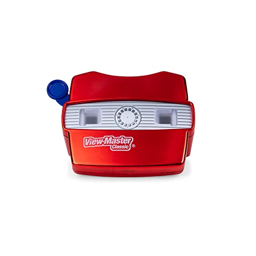 View Master Classic with Discovery Kids Reels - Metallic Viewfinder with 5 Reels Included - STEM, Retro, Nature Learning Toy for Kids and Adults, Toddlers, Ages 3+