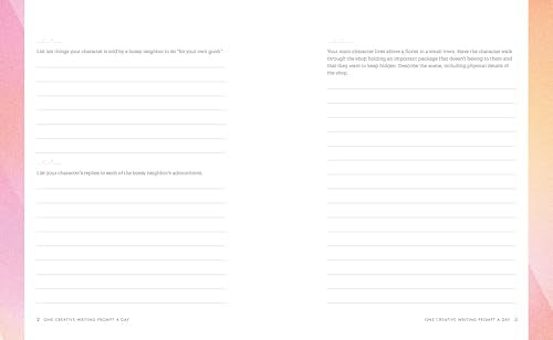 One Creative Writing Prompt A Day: A Journal to Build Your Craft and Unlock Your Inner Storyteller