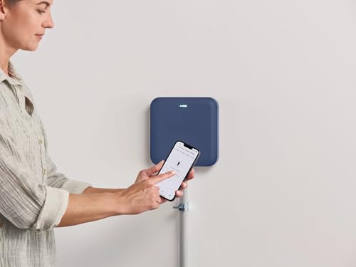 Moen 8-Zone Smart Sprinkler Controller, Wi-Fi Connectible Smart Irrigation System with Automatic Water Timer, WICNT008G1USA