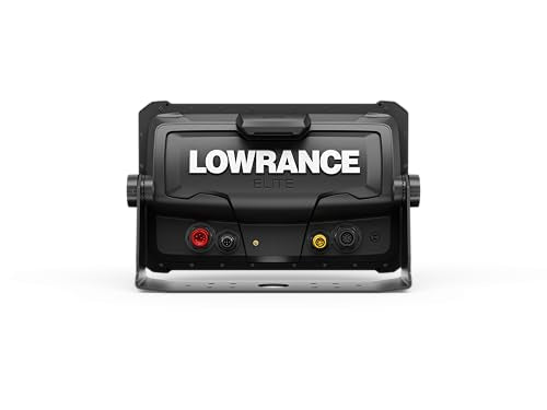 Lowrance Elite FS 10 FishFinder/Chartplotter with Active Imaging 3-in-1 Transducer and Preloaded C-MAP Discover OnBoard Charts, 10-inch IPS Touchscreen Display, Black, 000-16430-001