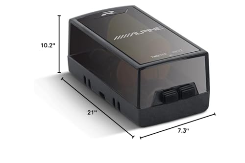 Alpine R2-S65C 6.5" R-Series High-Resolution 2-Way Component Speaker Set, Pair
