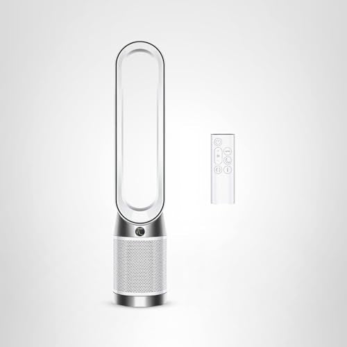 Dyson Purifier Cool PC1, HEPA Air Purifier Tower Fan, App and remote controlled, 350° oscillation, 10 levels, bladeless (White)