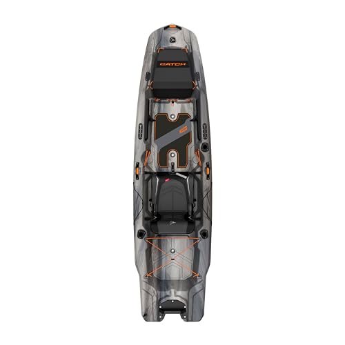 Pelican Catch Mode 110 - Angler Fishing Kayak with Lawnchair seat - 10.5 ft