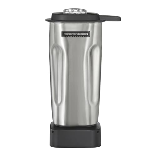 Hamilton Beach Commercial HBB255S Rio Stainless-Steel Bar Blender, 1.6 Horsepower, 32 Ounce Capacity, NSF Certified