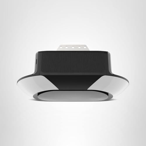 Chamberlain B6713T Smart Advanced Corner LED Lighting-myQ Smartphone Controlled-Ultra Quiet, Strong Belt Drive & MAX Lifting Power, Blue Garage Door Opener