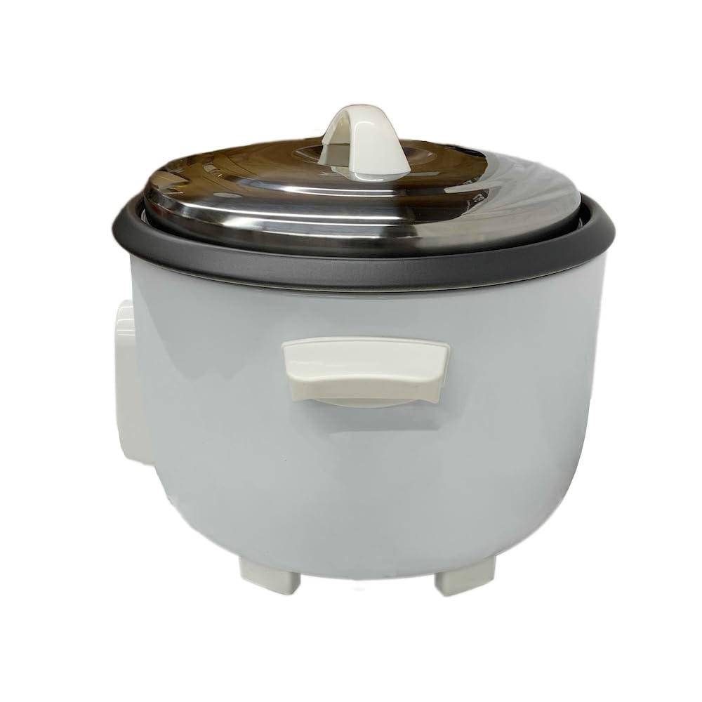 Pantin Commercial Electric Rice Cooker – 25 Cups Raw / 50 Cups Cooked Capacity w/Measuring Cup & Scoop – High-Efficiency Large Rice Cooker Commercial Rice Cooker for Restaurants, Hotels and Catering