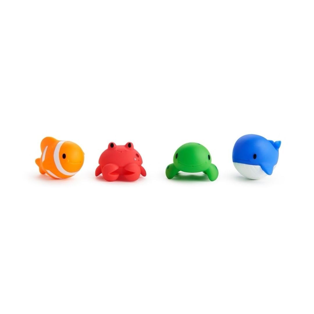Munchkin® Ocean™ Squirts Baby Bath Toy, 4 pack