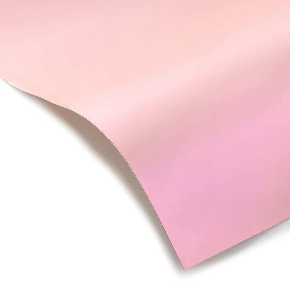 AuMoHall Rouge Pink to Charming Gold Glossy Chameleon Vinyl Wrap Color Change DIY Vehicle Vinyl Film, 59.84" x 196.85"