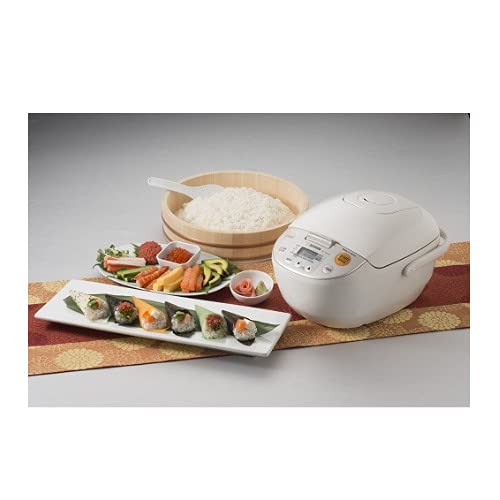Zojirushi NL-AAC18 Micom Rice Cooker (Uncooked) and Warmer, 10 Cups/1.8-Liters