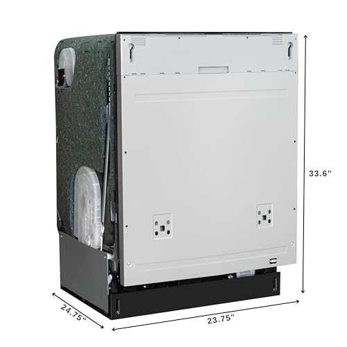 KoolMore 24 in. Panel Ready 14 Place Settings 45 DB Dishwasher in Stainless-Steel, UL and Energy Star Certified (KM-DW2445-PR)
