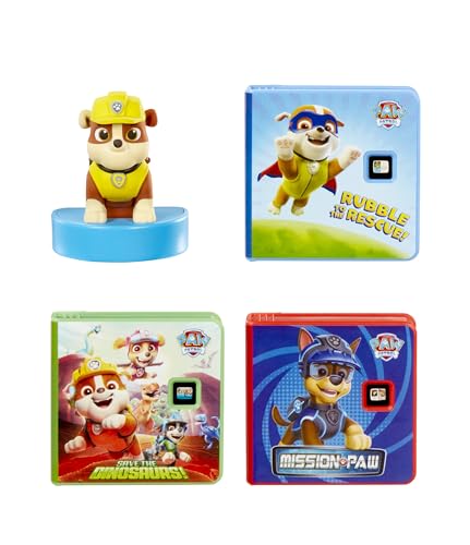 Little Tikes Story Dream Machine PAW Patrol Edition with Headphones, 6 PAW Patrol Stories & 2 Character Figures – Kids Audio Book Player, Toddler Toy Gift Ages 3+ (Amazon Exclusive)
