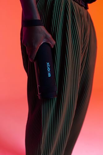 LG xboom Grab Core by will.i.am, Portable Outdoor Bluetooth Speaker for Sports and Athletes, up to 19 Hours, IP67 Dust and Water Resistant, Adjustable Carrying Straps. Perfect for Biking and Hiking