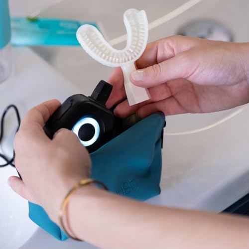 Y-Brush NylonBlack Premium 2024 - Electric Toothbrush - Y-Shaped Brush - Innovation Awards at CES 2023-3 Months Battery Life - Adult - Clinically Proven