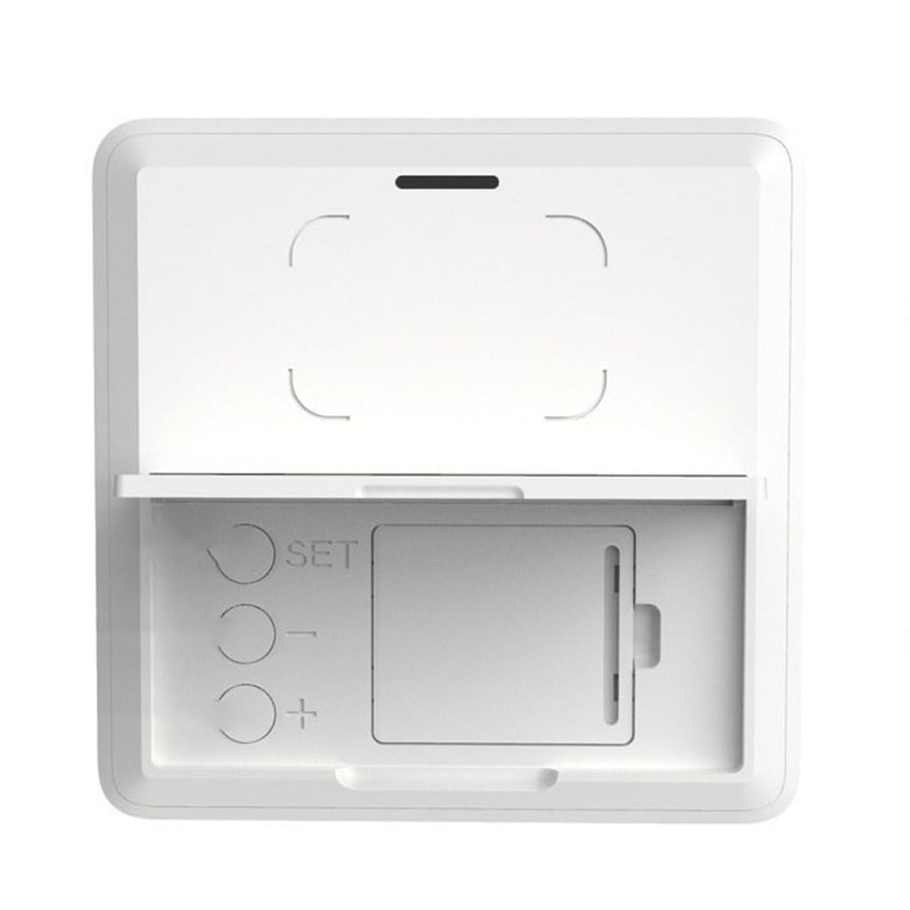 PNAWLLCF-65 Purpose Digital Temperature and Humidity Meter Clock Household Indoor Kitchen Refrigerator