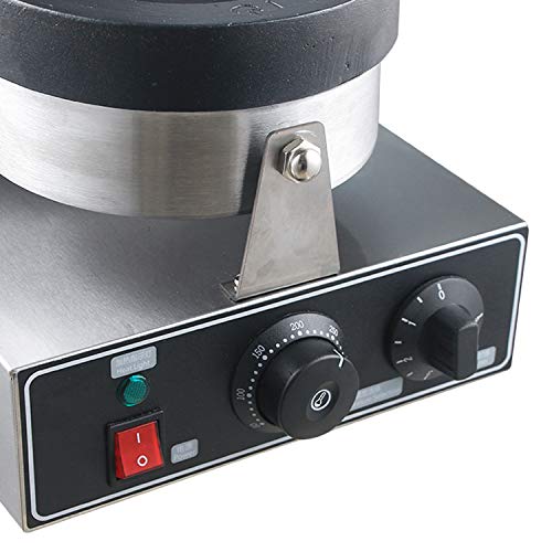 Kolice Commercial Gelato Panini Press Machine, Donut Ice Cream Dessert Italy Ice Cream Sandwich Press Burger Maker- 1300W, Timer and Temperature Control, Non-Stick Teflon Coating