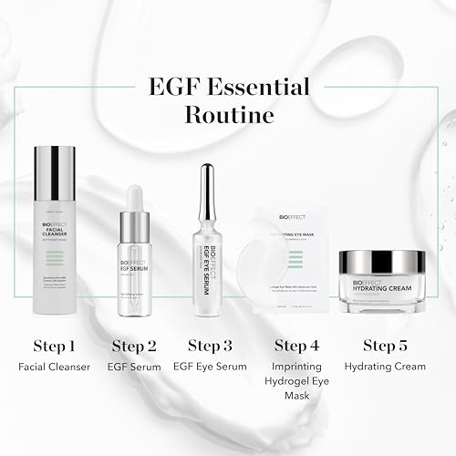 BIOEFFECT EGF Eye Serum with De-Puffer Rollerball | Age-Defying Under Eye Treatment with Epidermal Growth Factor for Fine Lines, Wrinkles, Puffiness & Sagging 6 mL / 0.20 oz