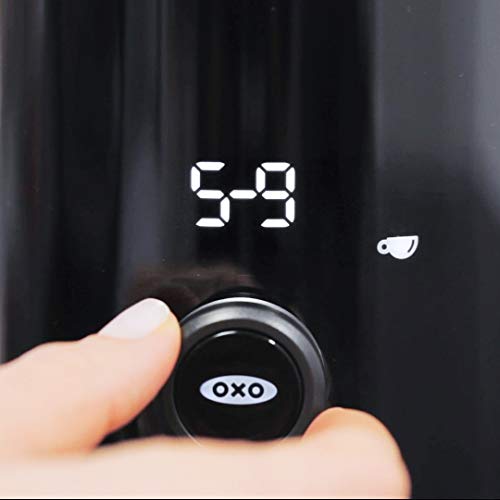 OXO Brew 9-Cup Coffee Maker – Stainless Steel, Programmable Coffee Machine with Single Serve or Full Carafe Options, SCA Certified Home Brewer