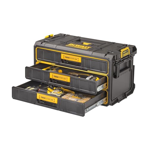 DEWALT TOUGHSYSTEM 2.0 Tool Organizer and Storage 3 Drawer Unit (DWST08330)